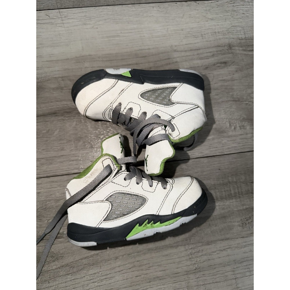 Jordan 5 Green Bean Toddler Size 6c DQ3736-003‎ Air Jordan Retro Baby Infant